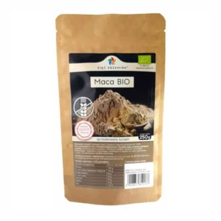 Maca bezglutenowa BIO Pięć Przemian, 250 g