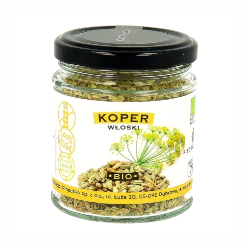 Koper włoski bezglutenowy BIO Pięć Przemian, 75 g