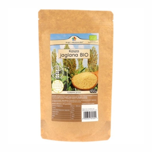 Kasza jaglana bezglutenowa BIO Pięć Przemian, 900 g