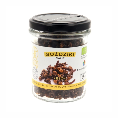 Goździki całe bezglutenowe BIO Pięć Przemian, 65 g