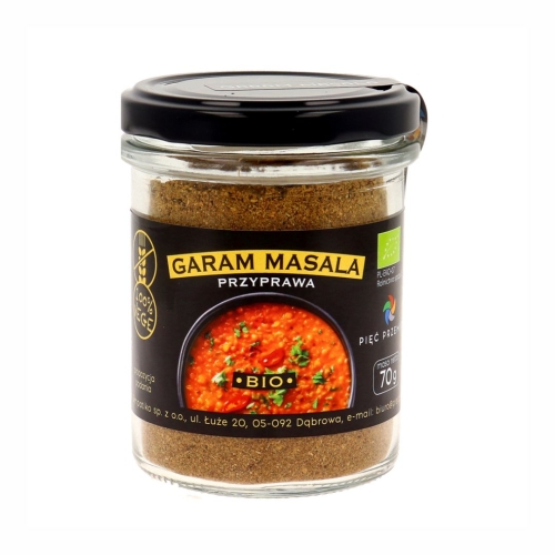 Garam masala bezglutenowa BIO Pięć Przemian, 70 g