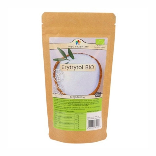 Erytrytol BIO Pięć Przemian, 500 g