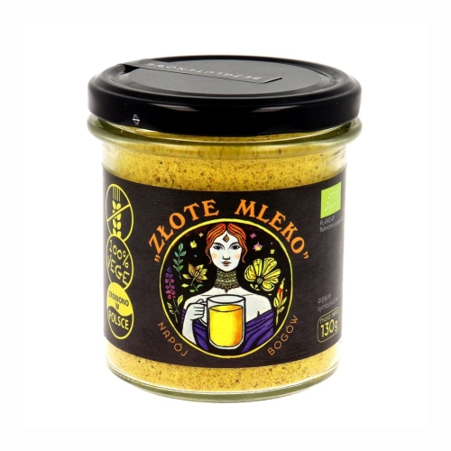 Złote mleko bezglutenowe BIO Pięć Przemian, 130 g