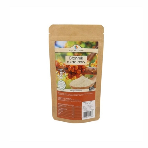 Błonnik akacjowy bezglutenowy Pięć Przemian, 250 g